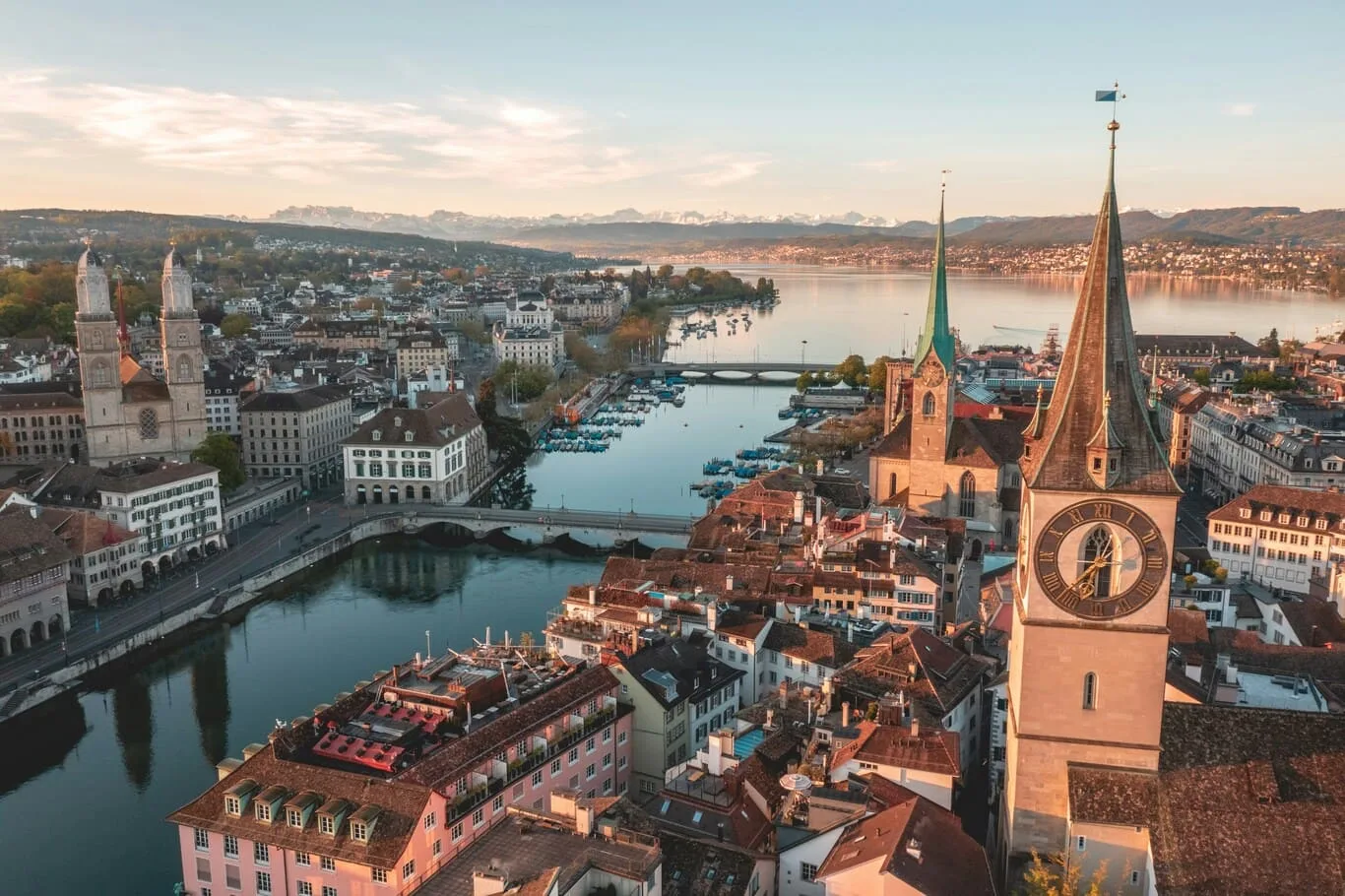 Stadtansicht Zürich — Freelancer im Raum Zürich